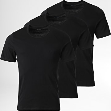 BOSS - Juego de 3 camisetas clásicas 50475284 Negro