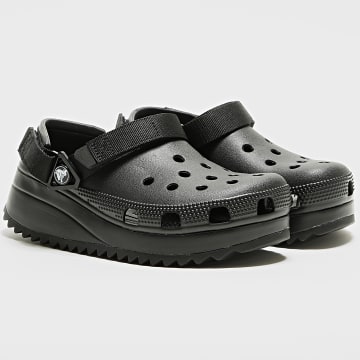  Crocs - Claquettes Femme Classic Hiker Clog Noir