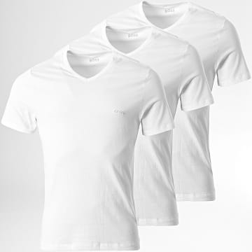 BOSS - Set di 3 camicie classiche 50475285 bianco