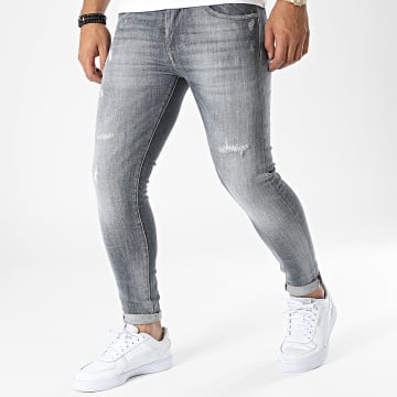 Le Temps Des Cerises Jean Skinny Power C Gris Bleu LaBoutiqueOfficielle