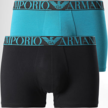  Emporio Armani - Lot De 2 Boxers Endurance 111769 2F720 Noir Bleu