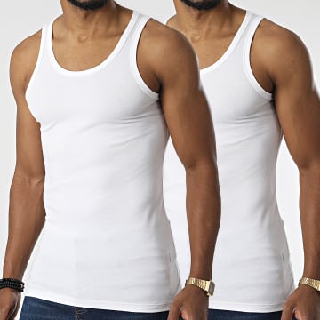  BOSS - Lot De 2 Débardeurs 50475291 Blanc