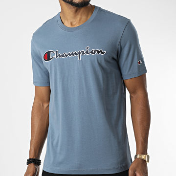  Champion - Tee Shirt 218007 Bleu Clair