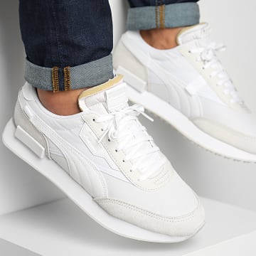  Puma - Baskets Future Rider Play On 371149 Puma White Nimbus Cloud