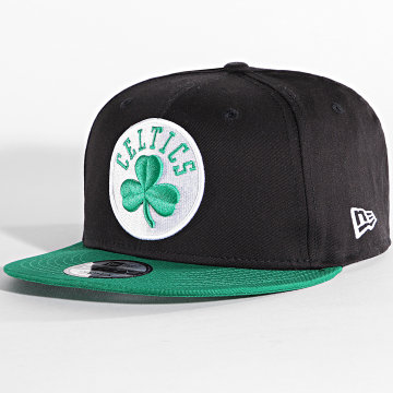  New Era - Casquette Snapback 9Fifty Nos Boston Celtics Noir Vert
