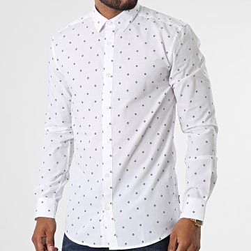  Only And Sons - Chemise Manches Longues Sane Blanc