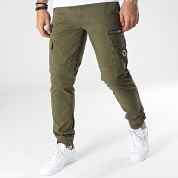  Only And Sons - Pantalon Cargo Cam Stage Vert Kaki
