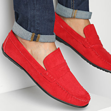  Classic Series - Mocassins ZD001 Rouge