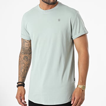  G-Star - Tee Shirt Oversize Compact Jersey D16396 Gris Vert