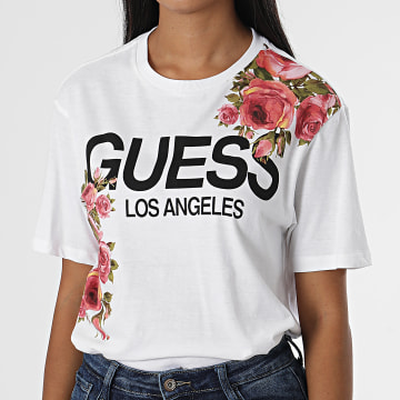  Guess - Tee Shirt Femme M2BI75 Blanc
