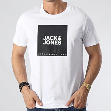  Jack And Jones - Tee Shirt Lock Blanc