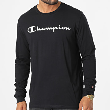  Champion - Tee Shirt Manches Longues 218285 Noir