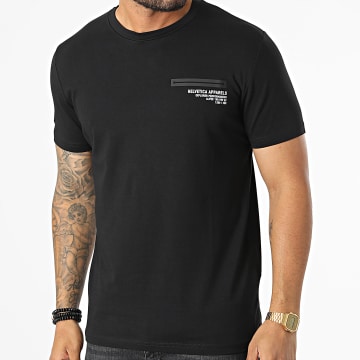  Helvetica - Tee Shirt Leknes Noir