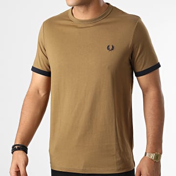  Fred Perry - Tee Shirt M3519 Marron