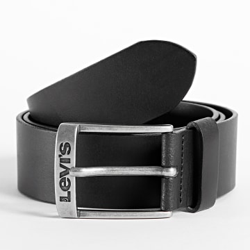 Levi's - Cinturón de cuero 226927 Negro