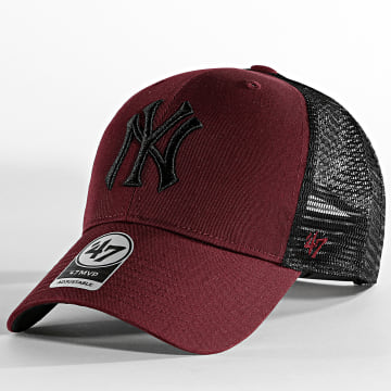  '47 Brand - Casquette Trucker MVP New York Yankees Bordeaux Noir