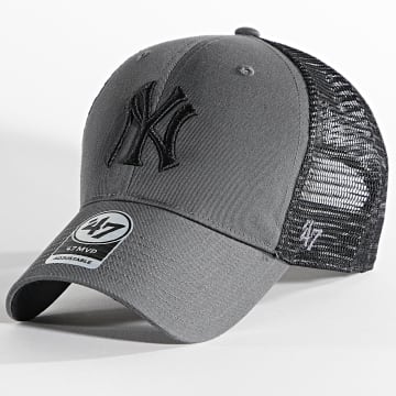  '47 Brand - Casquette Trucker MVP New York Yankees Gris Noir