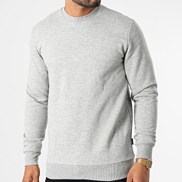  Only And Sons - Sweat Crewneck Ceres Gris Chiné