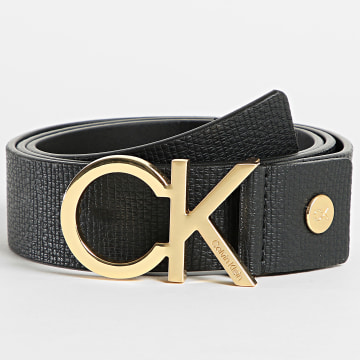  Calvin Klein - Ceinture Adjustable CK Metal 9651 Noir