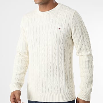  Gant - Pull Cotton Cable 8050501 Beige