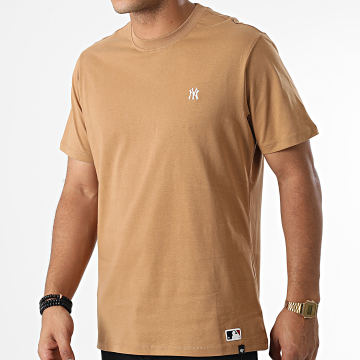  '47 Brand - Tee Shirt New York Yankees Base Runner Embroidery Echo Camel