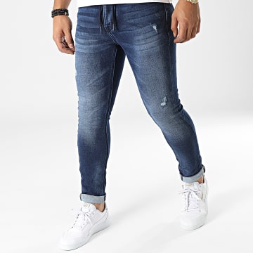  KZR - Jean Skinny TH37818 Bleu Denim