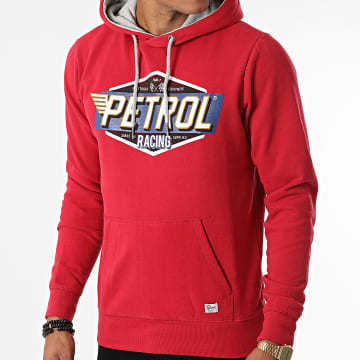 Petrol Industries - Sweat Capuche M-3020-SWH300 Rouge
