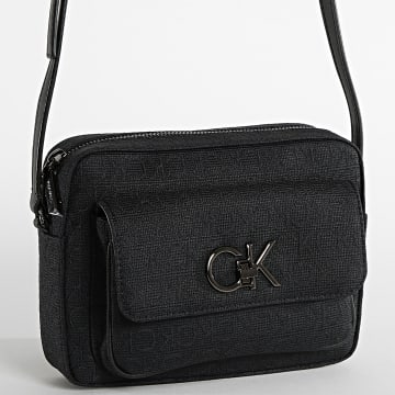 Calvin Klein - Sac A Main Femme Re-Lock Camera Bag 9685 Noir
