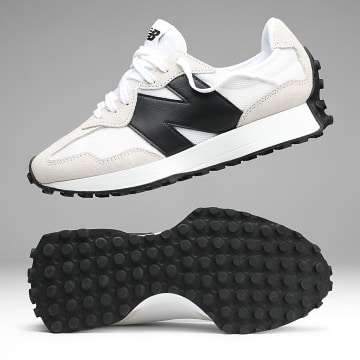 New Balance - Sneakers 327 White Black