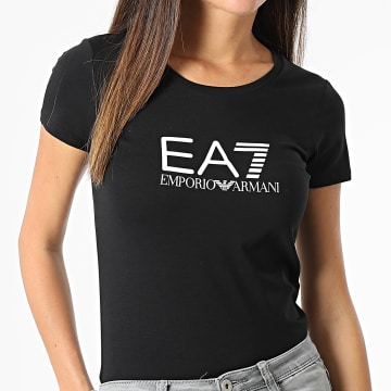 EA7 Emporio Armani - Tee Shirt Femme 8NTT66-TJFKZ Noir
