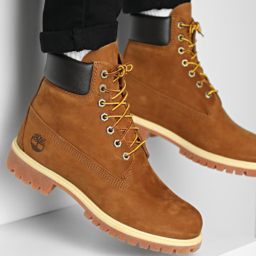  Timberland - Boots Premium 6 Inch Waterproof 072066 Rust Nubuck
