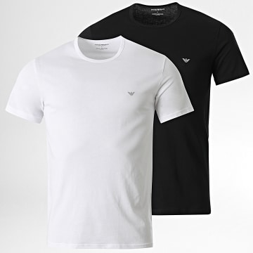  Emporio Armani - Lot De 2 Tee Shirts 111267-2F722 Blanc Noir