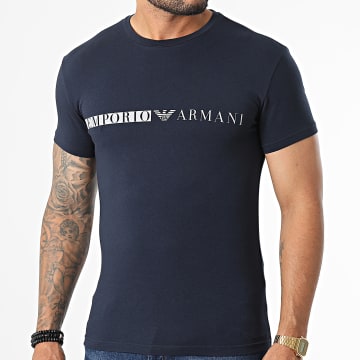  Emporio Armani - Tee Shirt 111971-2F525 Bleu Marine