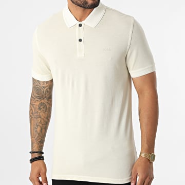  BOSS - Polo Manches Courtes 50468576 Beige
