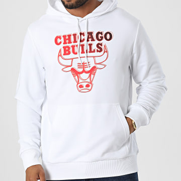  New Era - Sweat Capuche Chicago Bulls 60284691 Blanc