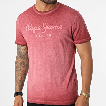  Pepe Jeans - Tee Shirt West Sir New PM508275 Bordeaux