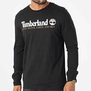  Timberland - Tee Shirt Manches Longues New Core A5VM1 Noir