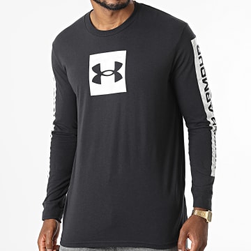 Under Armour - Tee Shirt Manches Longues 1366464 Gris Anthracite