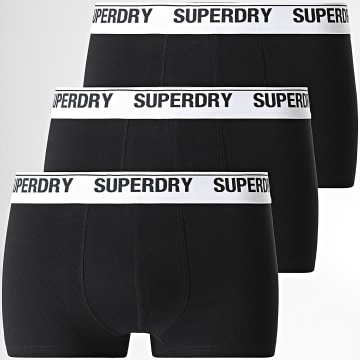  Superdry - Lot De 3 Boxers Classic Noir