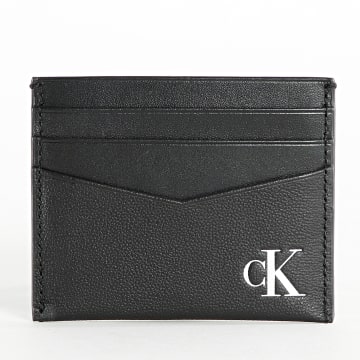  Calvin Klein - Porte-cartes Mono Silver 9867 Noir