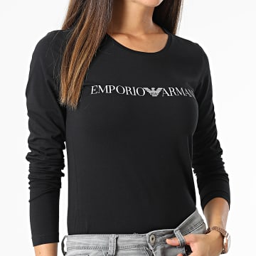  Emporio Armani - Tee Shirt Manches Longues Femme 163229-2F227 Noir