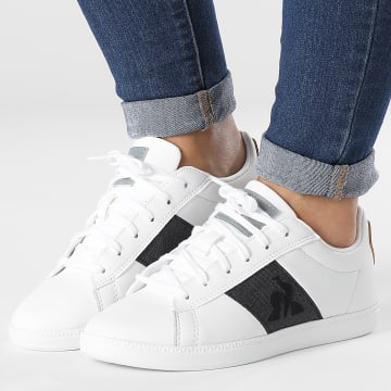 le coq sportif basket enfant gris