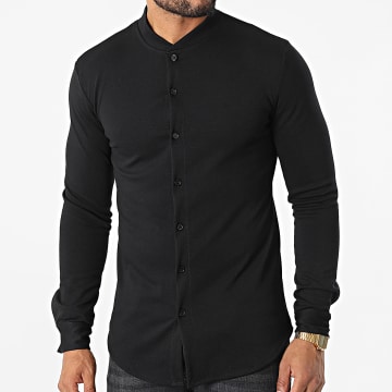  Uniplay - Chemise Manches Longues UY855 Noir