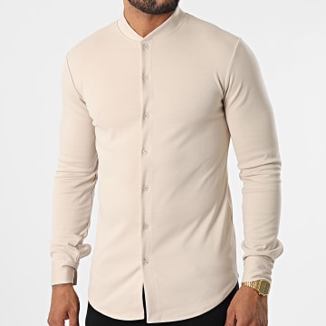  Uniplay - Chemise Manches Longues UY855 Beige