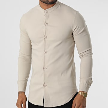  Uniplay - Chemise Manches Longues UY906 Beige