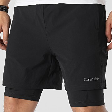 Calvin Klein - GMF2S802 Pantaloncini da jogging neri