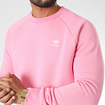 Adidas Originals Sweat Crewneck Essential HJ7989 Rose LaBoutiqueOfficielle