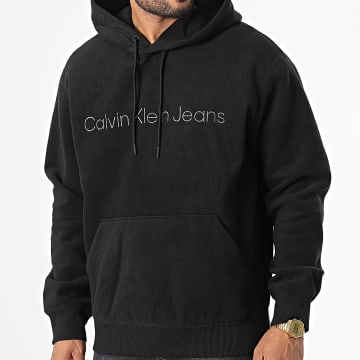Calvin Klein - Sudadera con capucha 2193 Negro