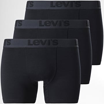 Levi's - Set di 3 boxer 905045001 Nero