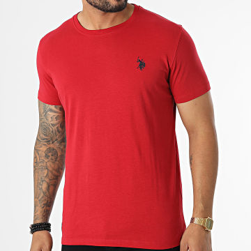  US Polo ASSN - Tee Shirt Luca Rouge
